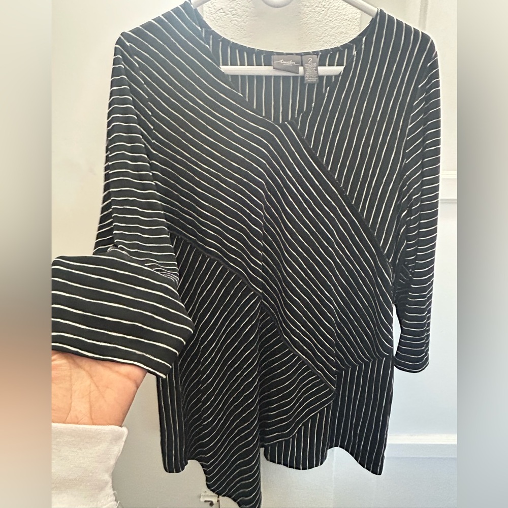 Travelers by Chicos blouse size 2 plus size